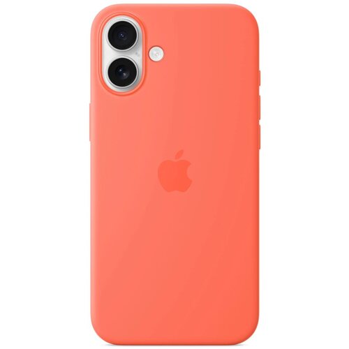Apple iphone 16 plus silicone case sa magsafe-om &ndash; tangerine Cene