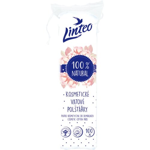 Linteo Natural Cotton Pads vatni tamponi 100 kos Cene