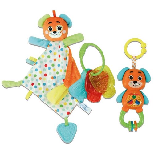 Clemmy Clementoni Baby Gift Set Glodalica Plavi Cene