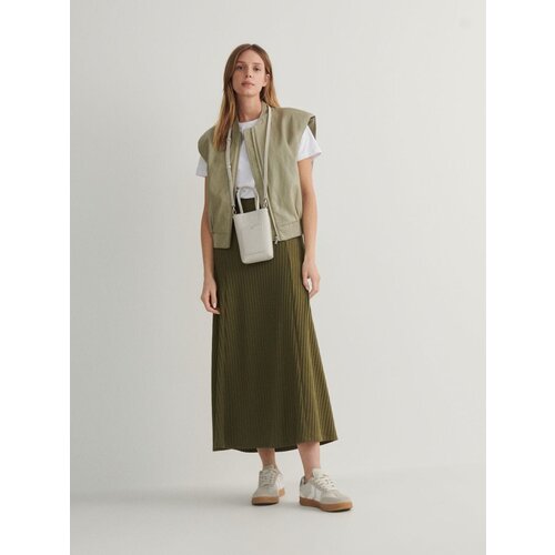 Reserved rebrasto midi krilo - zelena Cene