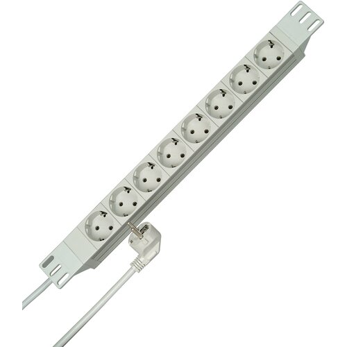 KOPP Vtična letev 19 palčna (48\,26 cm) 8-delna bele barve zaščiteni kontakti 930804013, (20828982) Cene