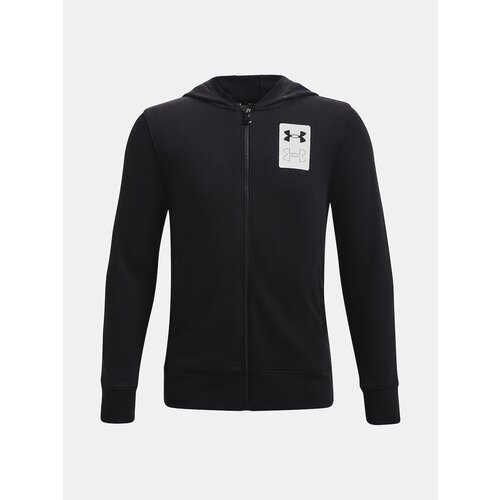 Under Armour Sweatshirt UA Rival Terry FZ Hoodie-BLK - Guys Slike