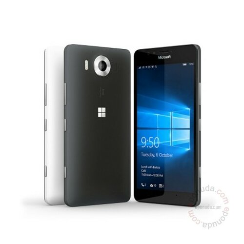 Microsoft Lumia 950 crni Dual Sim mobilni telefon Slike