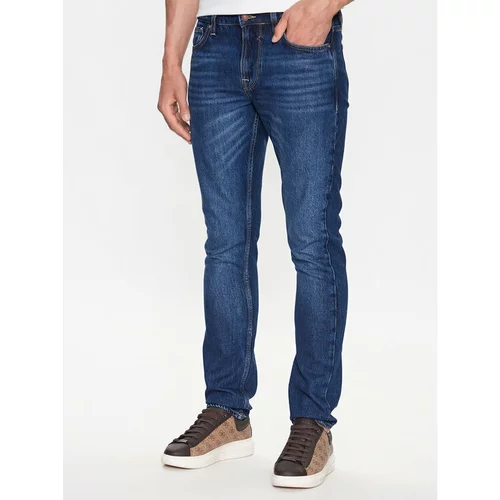 Guess Jeans hlače M3YAS2 D4T9H Modra Slim Fit