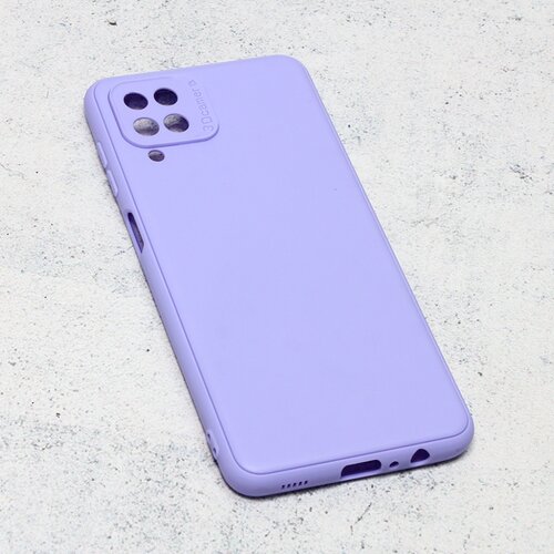  Maska za telefon 3D Camera za Samsung A125F Galaxy A12 ljubicasta Cene