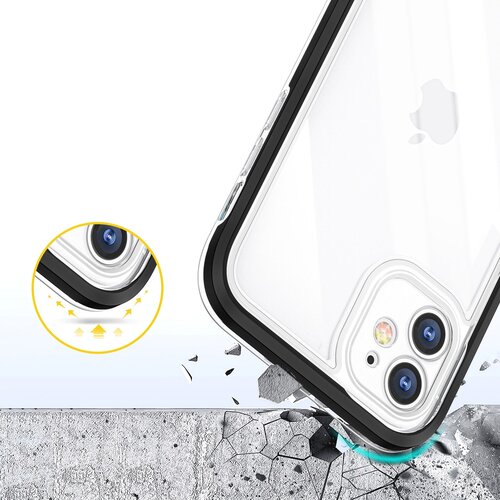  Prozoren ovitek Hybrid Armor za iPhone 11 Slike