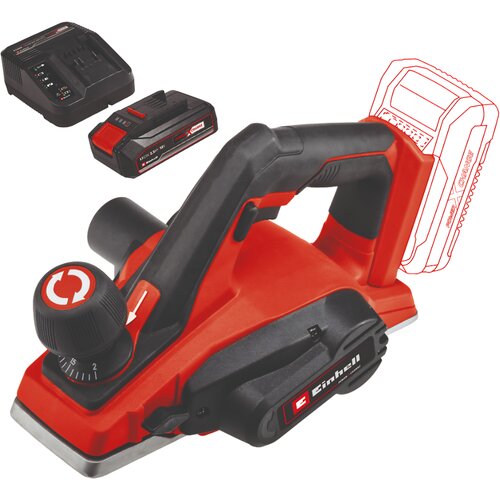 Einhell Akumulatorsko rende TE-PL 18/82 Li + 2,5 Ah Starter Kit 4345400/3810000033 Cene