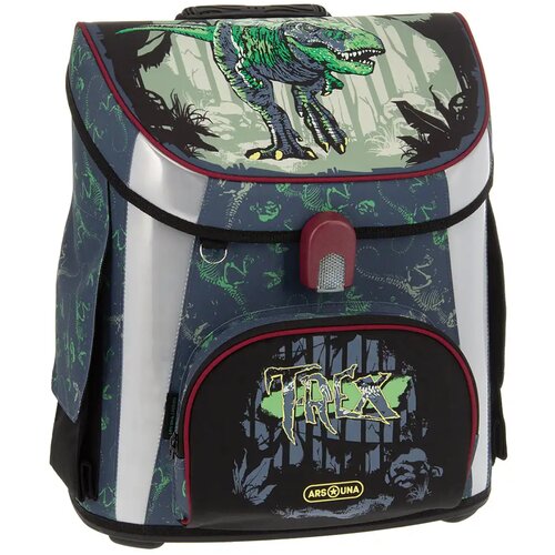 Ars Una t-rex kompaktni ergonomski &scaron;kolski ruksak s magnetskim zatvaranjem, 33x41x24 cm Cijene