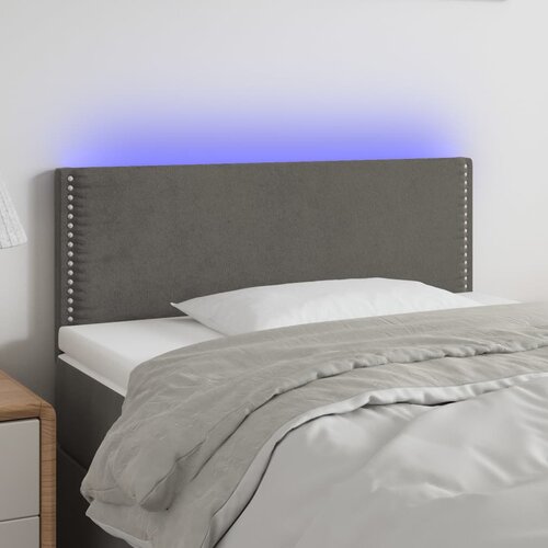  LED uzglavlje tamnosivo 90x5x78/88 cm bar&scaron;unasto Cijene