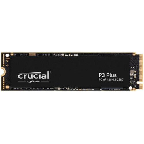 Crucial SSD 2TB M.2 80 mm PCI-e 4.0 x4 NVMe, 3D NAND, P3 Plus CT2000P3PSSD8 Slike