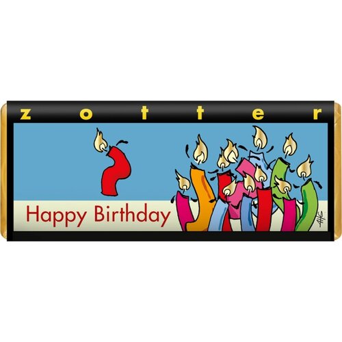 Zotter Schokoladen Bio čokolada - "Happy Birthday" - 70 g Cene