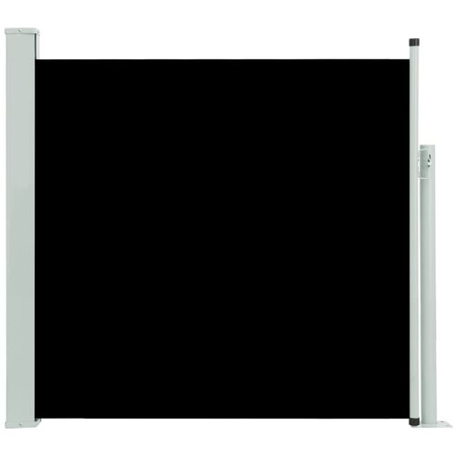 vidaXL Uvlačiva bočna tenda za terasu 170 x 300 cm crna Cijene