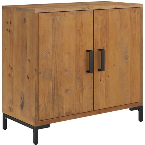  Komoda smeđa 75 x 35 x 70 cm od masivne borovine Slike