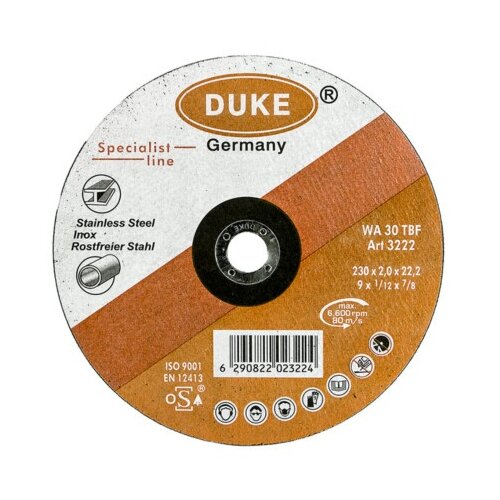  Duke Rezna ploča 230x2x22A ( 14348 ) Cene