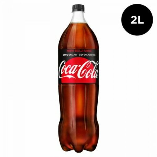Coca-Cola zero gazirani sok 2L pet Slike