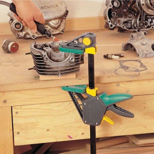 Wolfcraft Jednoručna stega EHZ PRO 100 210-710mm 3032000 crna Slike
