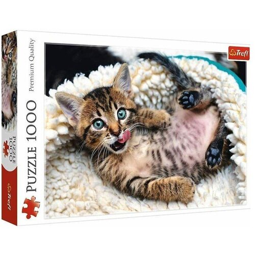 Trefl Puzzle Happy kitty 10448 - 1.000 delova Cene