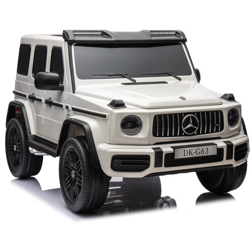  Licencirani auto na akumulator Mercedes Benz G63 AMG XXL 4x4 - dvosjed - bijeli Cijene