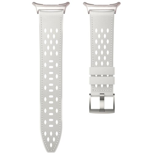 INF Zamenljivi del &ndash; Pas za Samsung Watch Ultra 47mm, silikon+PU, 22mm Beige, (5000382651) Cene