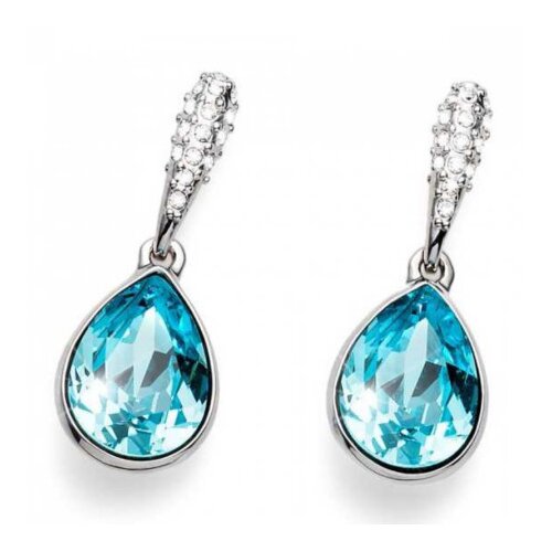 Ženske oliver weber reach turquoise mindjuše sa swarovski kristalima ( 22389.142 ) Slike