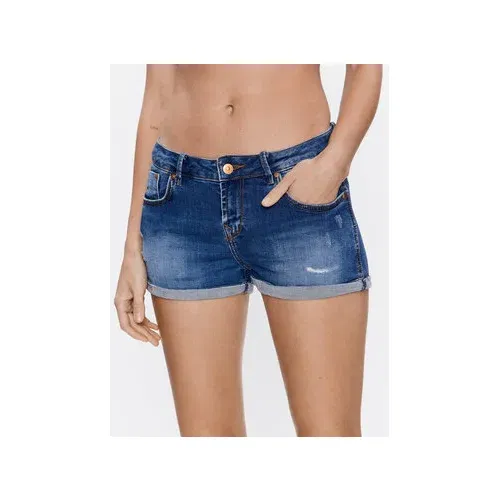 LTB Jeans kratke hlače Judie 60136 14946 Modra Slim Fit