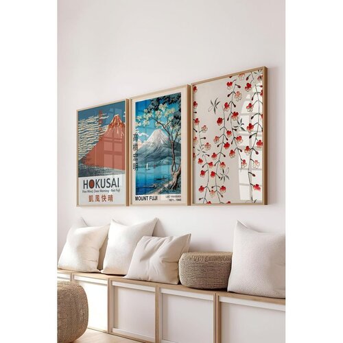 WALLXPERT &Ccedil;-300777 - 5070 vi&scaron;enamenski set dekorativnih slika (3 komada) Cene