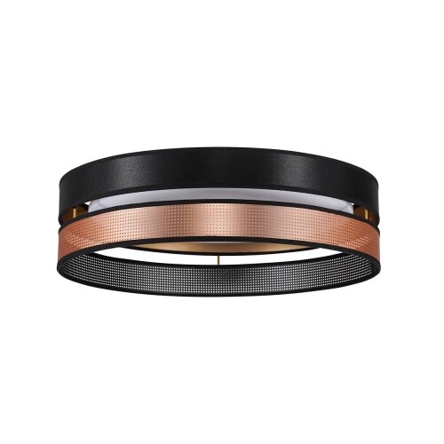  Duolla-LED Plafonsko svetlo ROLLER DUO SHINY LED/24W/230V prečnik 45 cm crna/bakrena Slike