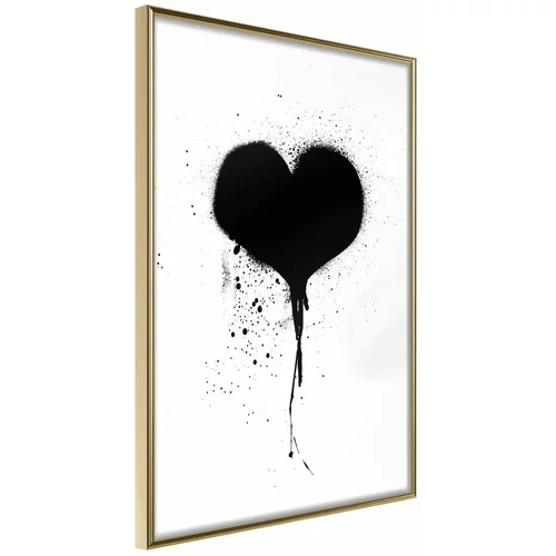  Poster - Graffiti Heart 20x30