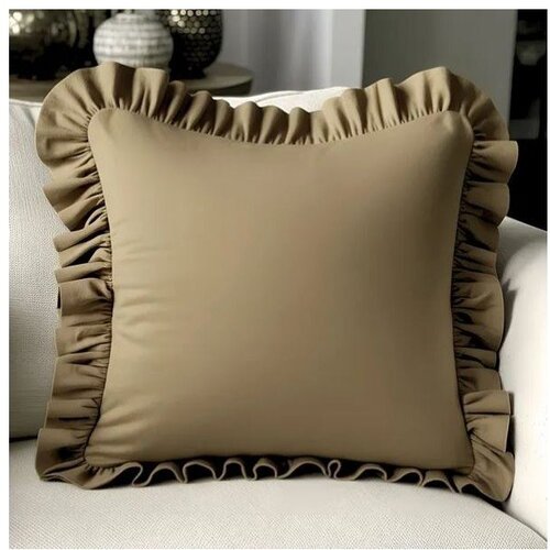 Mila Home Ukrasna jastučnica od mješavine pamuka 40x40 cm Ruffled – Cene