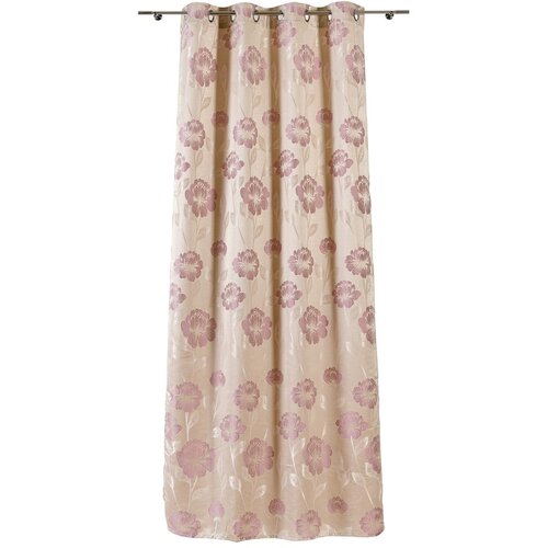 Mendola Fabrics Bež zavesa 140x245 cm Izolde &amp;ndash; Mendola Fabrics Slike