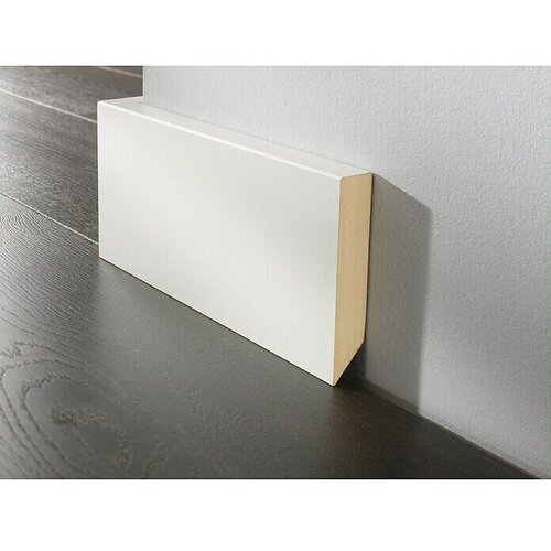 LOGOCLIC Podna kutna lajsna (260 cm x 17 mm x 70 mm, MDF, Kutno) Slike