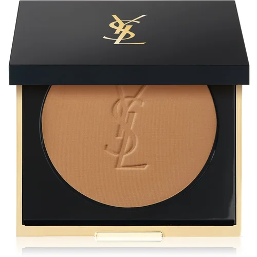 Yves Saint Laurent Encre de Peau All Hours Setting Powder kompaktni puder s mat učinkom nijansa B65 Bronze 8.5 g