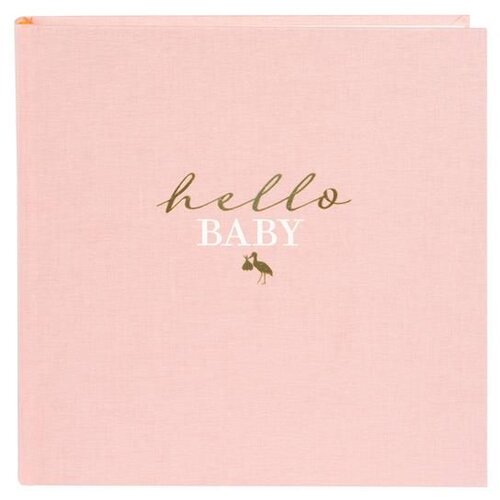  GOLDBUCH foto album Hello Baby rozi 30x31 60 bij str Slike