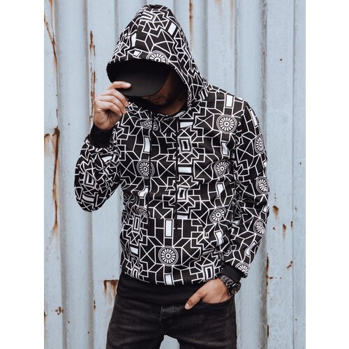 DStreet Bluza męska z kapturem czarna Cene