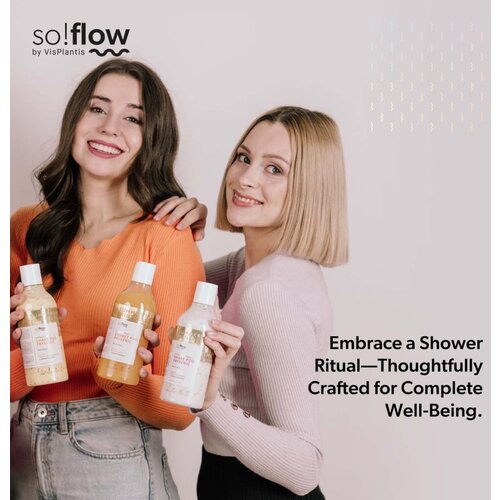 SoFlow Smoothing Shower Shake gel za tu&amp;scaron;iranje za sve tipove kože Pithaja &amp;amp; Pomegranate 400 ml Slike