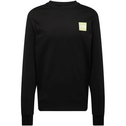 The North Face Sweater majica 'COORDINATES' sivkasto zelena / crna / bijela
