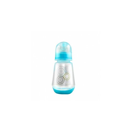 Elfi plastična flašica sa silikonskom cuclom 150 ml RK01 - plava Slike