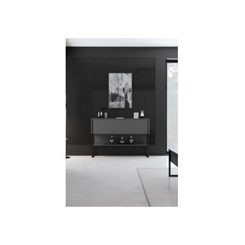 Hanah home komoda luxe black anthracite Slike