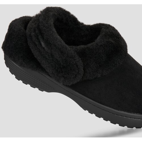 Crocs Cls Unfurgettable Sueded Clog Crna Slike