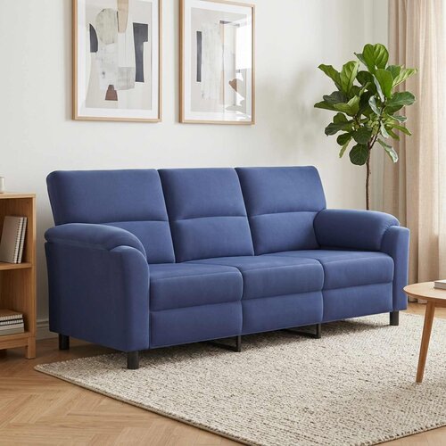 SOFA Policijska plava 214 x 85 x 93 cm Bar&scaron;un Cijene