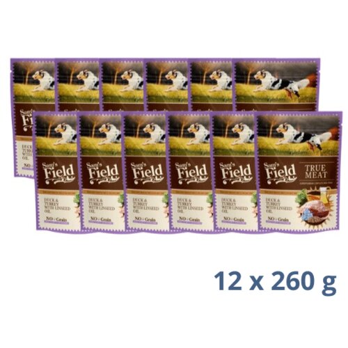 Sam's Field true meat pačetina i ćuretina sa lanenim uljem - 3.1 kg Cene