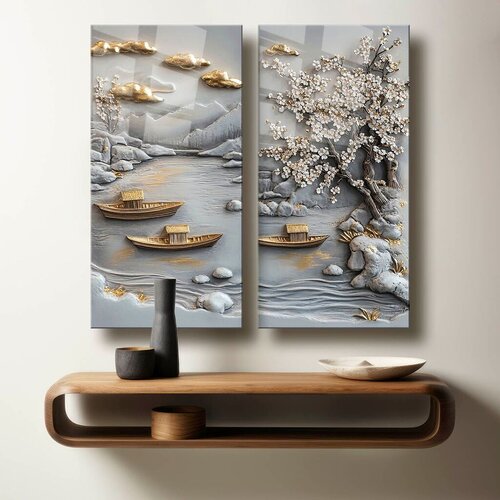 Wallity Set slika 2P3570Camtbl-002, 3 Dela Cene