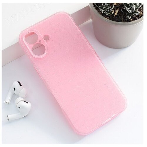  Maska  Flash Crystal za iPhone 16 roze Cene