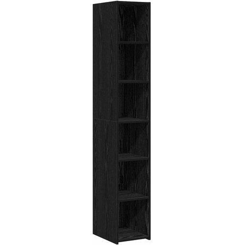  Highboard Crni hrast 30 x 41 x 185 cm Konstruirano drvo Cijene