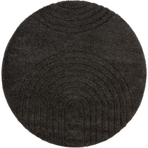 Mint Rugs crni tepih Norwalk Fergus, &amp;oslash; 160 cm Slike