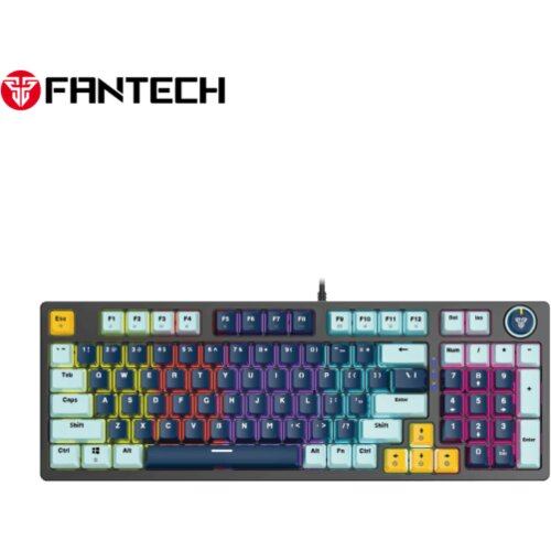 Oblivion gaming oprema Tastatura Mehanicka Gaming Fantech MK890 RGB Atom 96 Navy (Red switch) Cene