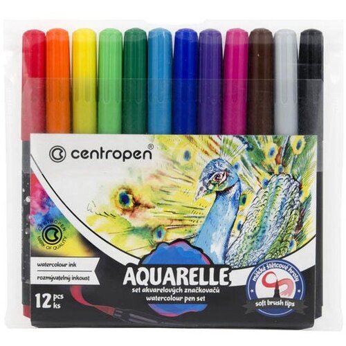 CENTROPEN Flomasteri ua akvarel Aquarelle 12 komada 8683/12 Cene