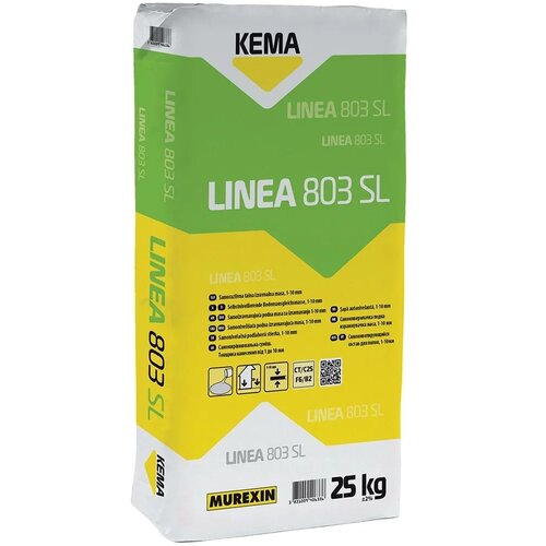 MUREXIN Samorazlivna talna izravnalna masa Linea 803 SL mm 1 - 10 mm 25 kg Cene
