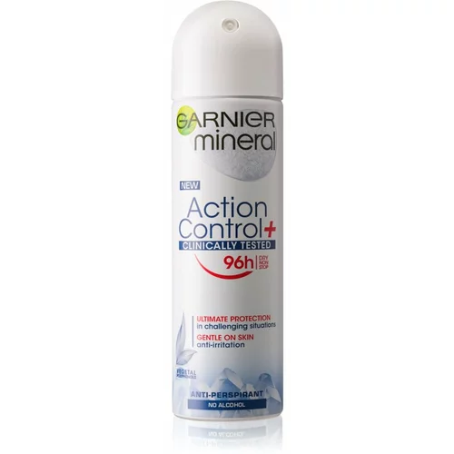 Garnier Mineral Action Control+ 96h antiperspirant deodorant v spreju 150 ml za ženske