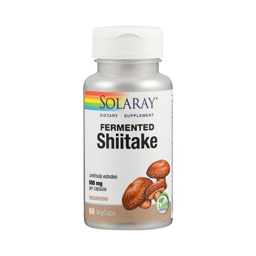 Solaray gobe Shiitake - fermentirane Slike